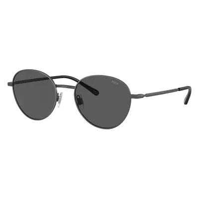 Polo Ralph Lauren Man Sunglass PH3144 - Frame color: Semishiny Dark Gunmetal, Lens color: Grey