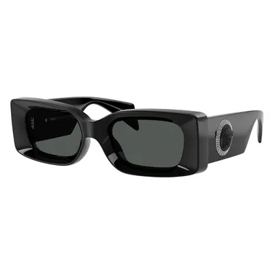 Versace Unisex Sunglass VE4474U - Frame color: Black, Lens color: Dark Grey