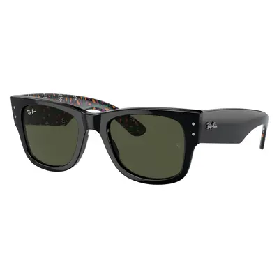 Ray-Ban Unisex Sunglass RB0840S Dia De Muertos Mega Wayfarer - Frame color: Black, Lens color: 