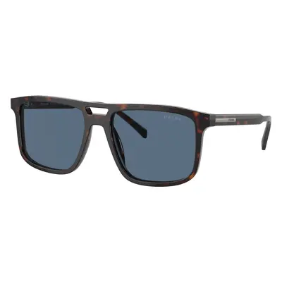 Prada Man Sunglass PR A22S - Frame color: Radica Tortoise, Lens color: Dark Blue