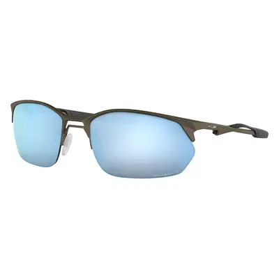 Oakley Man Sunglass OO4145 Wire Tap 2.0 - Frame color: Satin Lead, Lens color: Prizm Deep Water