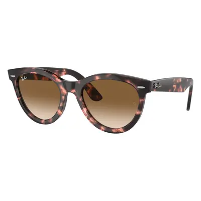 Ray-Ban Unisex Sunglass RB2241 Wayfarer Way - Frame color: Pink Havana, Lens color: Clear & Bro