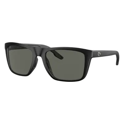 Costa Man Sunglass 6S9107 Mainsail - Frame color: Matte Black, Lens color: Gray