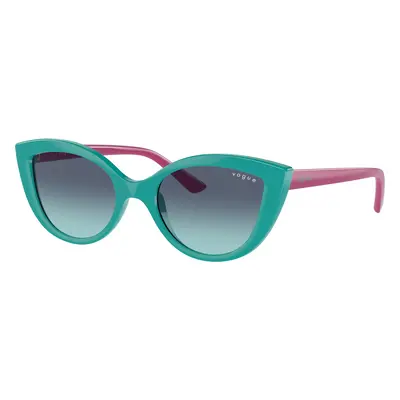 Vogue Eyewear Unisex Sunglass VJ2003 - Frame color: Top Green, Lens color: Azure Gradient Dark 