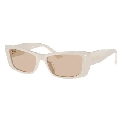 Jimmy Choo Woman Sunglass JC5002BU - Frame color: White, Lens color: Light Brown