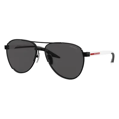 Prada Linea Rossa Man Sunglass PS 51YS - Frame color: Matte Black, Lens color: Dark Grey