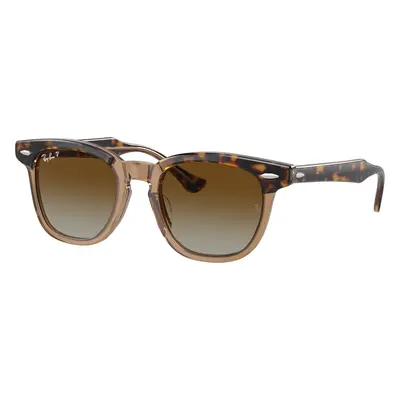 Ray-Ban Unisex Sunglass RB9098S Kids - Frame color: Havana On Transparent, Lens color: Brown