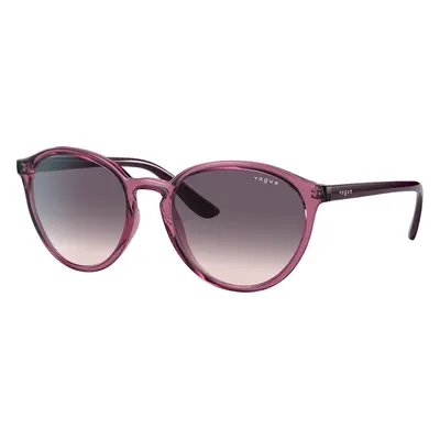 Vogue Eyewear Woman Sunglass VO5374S - Frame color: Violet Transparent, Lens color: Pink Gradie