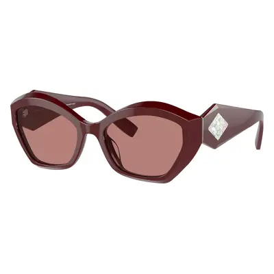 Giorgio Armani Woman Sunglass AR8187U - Frame color: Bordeaux, Lens color: Bordeaux