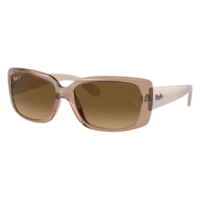 Ray-Ban Woman Sunglass RB4389 - Frame color: Transparent Brown, Lens color: Brown