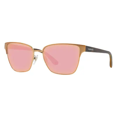 Sunglass Hut Collection Woman Sunglass HU1007 - Frame color: Rose Gold Matte Rose Gold, Lens co