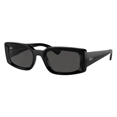 Ray-Ban Unisex Sunglass RB4395 Kiliane Bio-Based - Frame color: Black, Lens color: Dark Grey