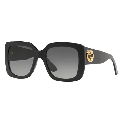 Gucci Unisex Sunglass GG0141SN - Frame color: Black, Lens color: Black