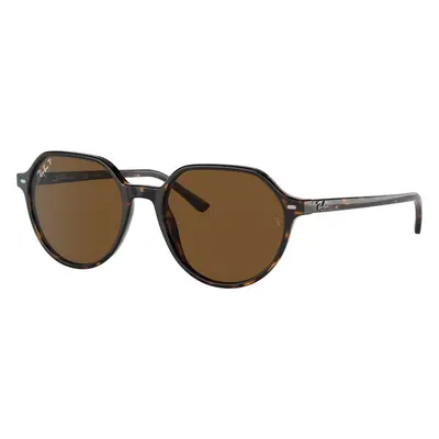 Ray-Ban Unisex Sunglass RB2195 Thalia - Frame color: Havana, Lens color: B-15 Brown