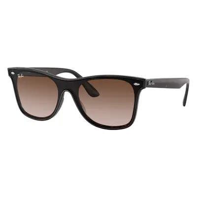 Ray-Ban Unisex Sunglass RB4440N Blaze Wayfarer - Frame color: Light Havana, Lens color: Brown G