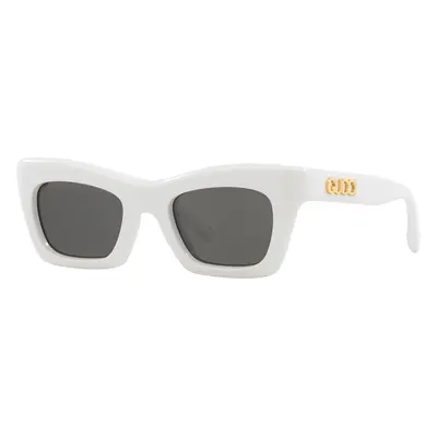 Gucci Woman Sunglass GG1773S - Frame color: White, Lens color: Grey