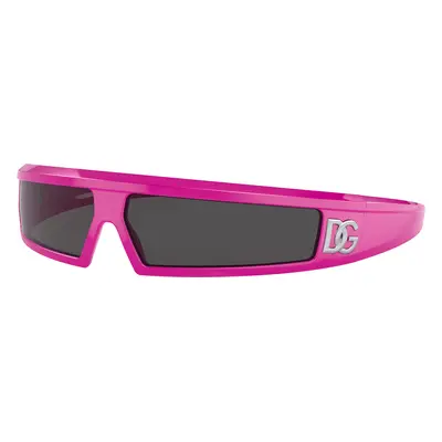 Dolce&Gabbana Unisex Sunglass DG6181 - Frame color: Pink, Lens color: Dark Grey