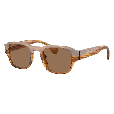 Alain Mikli Man Sunglass A05506 - Frame color: Striped Havana, Lens color: Polar Brown