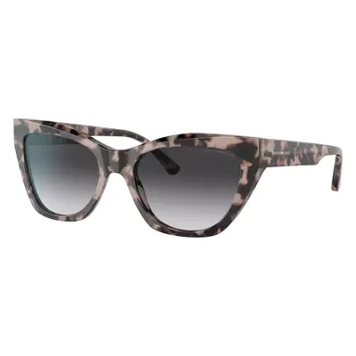 Emporio Armani Woman Sunglass EA4176 - Frame color: Shiny Pink Havana, Lens color: Gradient Gre