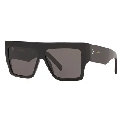 Celine Woman Sunglass CL40092I - Frame color: Black Shiny, Lens color: Grey