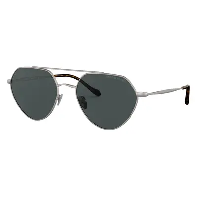 Giorgio Armani Woman Sunglass AR6111 - Frame color: Matte Gunmetal, Lens color: Grey