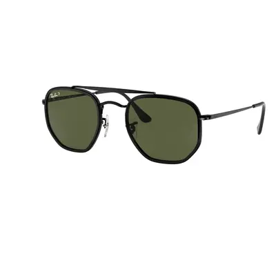 Ray-Ban Unisex Sunglass RB3648M Marshal II - Frame color: Black, Lens color: G-15 Green