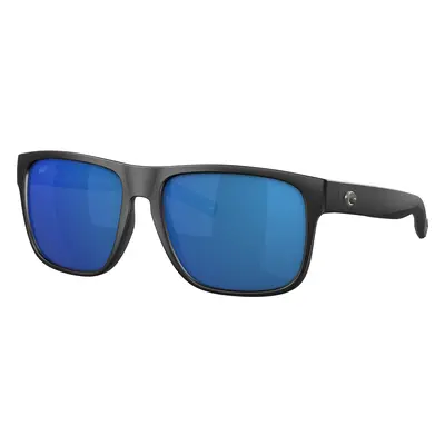 Costa Man Sunglass 6S9013 Spearo XL - Frame color: Matte Black, Lens color: Blue Mirror