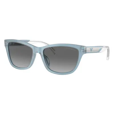 Emporio Armani Woman Sunglass EA4227U - Frame color: Shiny Opaline Azure, Lens color: Grey Grad