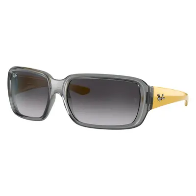 Ray-Ban Unisex Sunglass RB9072S Kids - Frame color: Transparent Grey, Lens color: Grey Gradient