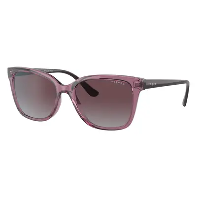 Vogue Eyewear Woman Sunglass VO5426S - Frame color: Transparent Purple, Lens color: Polar Grey 