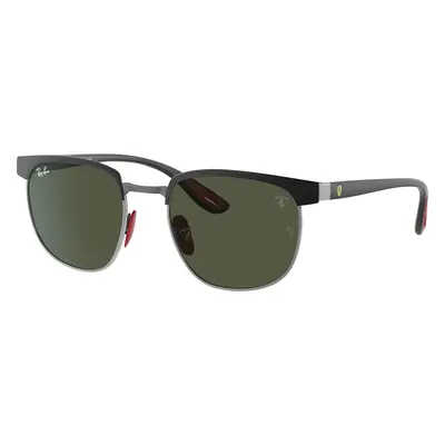 Ray-Ban Unisex Sunglass RB3698M Scuderia Ferrari Collection - Frame color: Black On Gunmetal, L