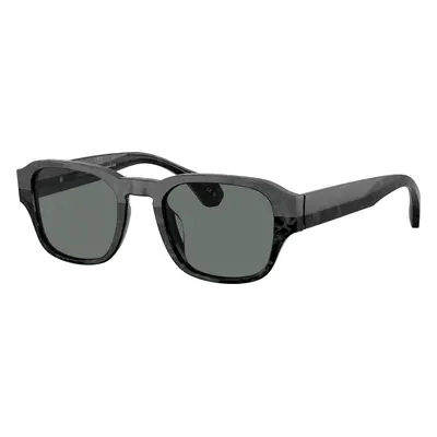 Alain Mikli Man Sunglass A05506 - Frame color: Noir Nacree, Lens color: Polar Blue