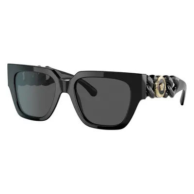 Versace Woman Sunglass VE4409 - Frame color: Black, Lens color: Dark Grey