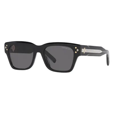 DIOR Man Sunglass CD Diamond S2 - Frame color: Black Shiny, Lens color: Smoke