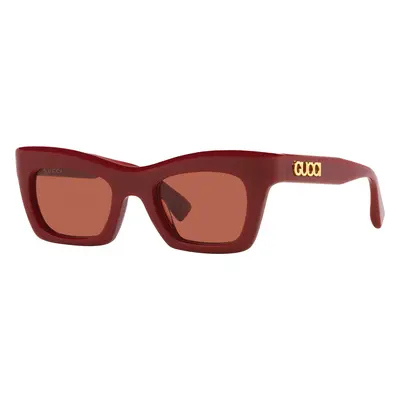 Gucci Woman Sunglass GG1773S - Frame color: Burgundy, Lens color: Brown