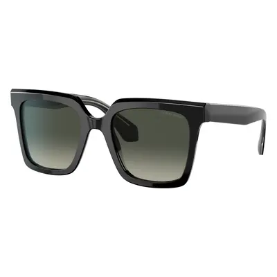 Giorgio Armani Woman Sunglass AR8156 - Frame color: Black, Lens color: Gradient Grey