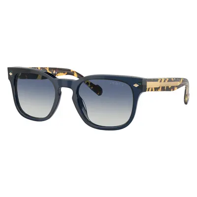 Vogue Eyewear Man Sunglass VO5571S - Frame color: Transparent Blue, Lens color: Grey Gradient B