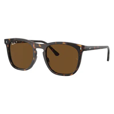 Ray-Ban Unisex Sunglass RB2210 - Frame color: Havana, Lens color: Brown