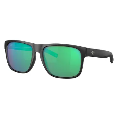 Costa Man Sunglass 6S9013 Spearo XL - Frame color: Matte Black, Lens color: Green Mirror