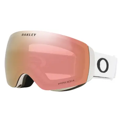 Oakley Unisex Sunglass OO7064 Flight Deck™ M Snow Goggles - Frame color: Matte White, Lens colo