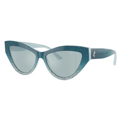 Jimmy Choo Woman Sunglass JC5004 - Frame color: Azure Gradient Glitter, Lens color: Light Azure