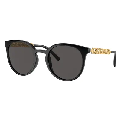 Dolce&Gabbana Woman Sunglass DG6189U - Frame color: Black, Lens color: Dark Grey