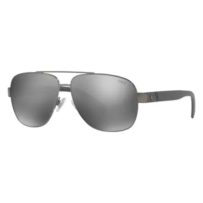 Polo Ralph Lauren Man Sunglass PH3110 - Frame color: Semi-Shiny Dark Gunmetal, Lens color: Mirr