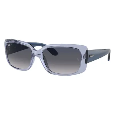 Ray-Ban Woman Sunglass RB4389 - Frame color: Transparent Light Violet, Lens color: Blue