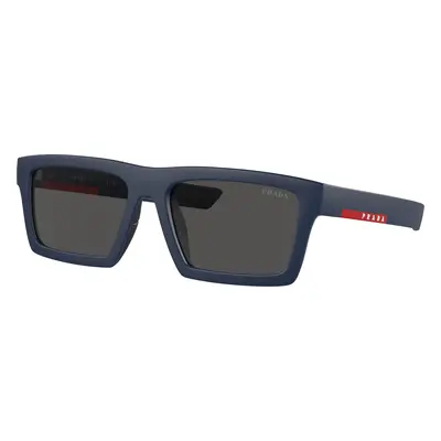 Prada Linea Rossa Man Sunglass PS 02ZSU - Frame color: Matte Blue, Lens color: Dark Grey