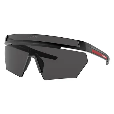 Prada Linea Rossa Man Sunglass PS 01YS - Frame color: Matte Black, Lens color: Dark Grey