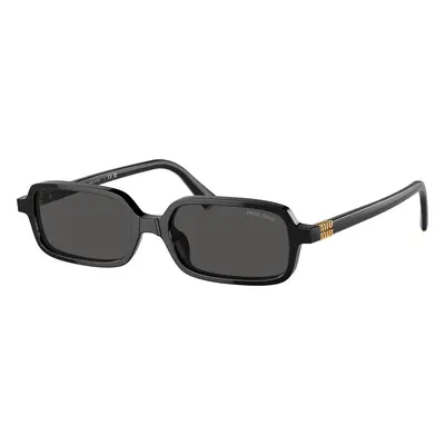 Miu Miu Woman Sunglass MU 11ZS - Frame color: Black, Lens color: Dark Grey