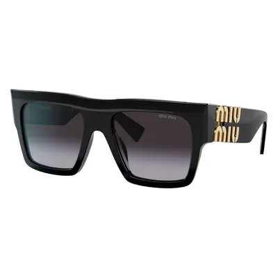 Miu Miu Woman Sunglass MU 10WS - Frame color: Black, Lens color: Grey Gradient