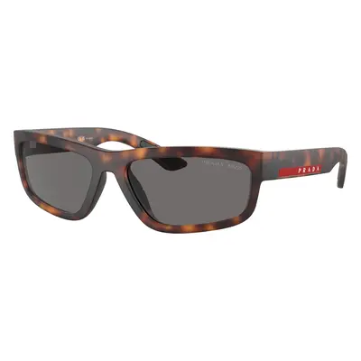 Prada Linea Rossa Man Sunglass PS 05ZS - Frame color: Dark Havana Rubbered, Lens color: Dark Gr