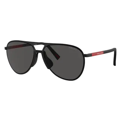 Prada Linea Rossa Man Sunglass PS 53ZS - Frame color: Matte Black, Lens color: Dark Grey